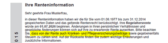 KV und Pflegebeiträge KV und Pflegebeiträge