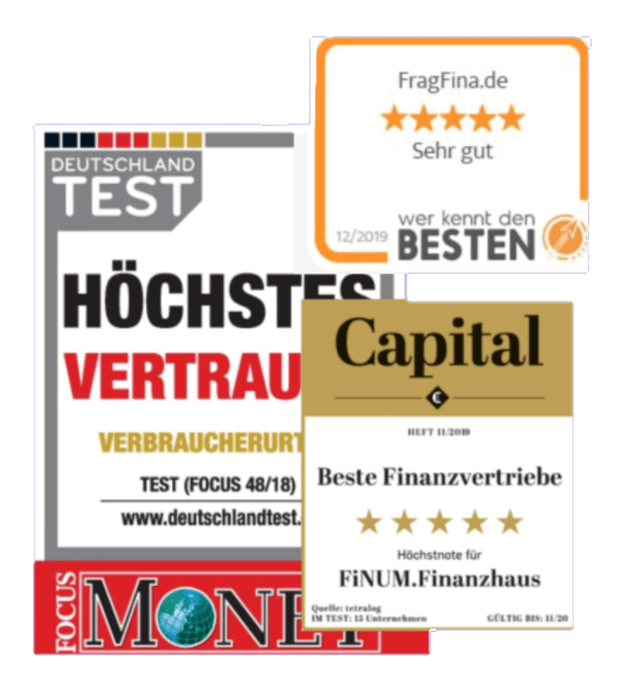FragFina Bewertungen und Siegel FragFina Bewertungen und Siegel