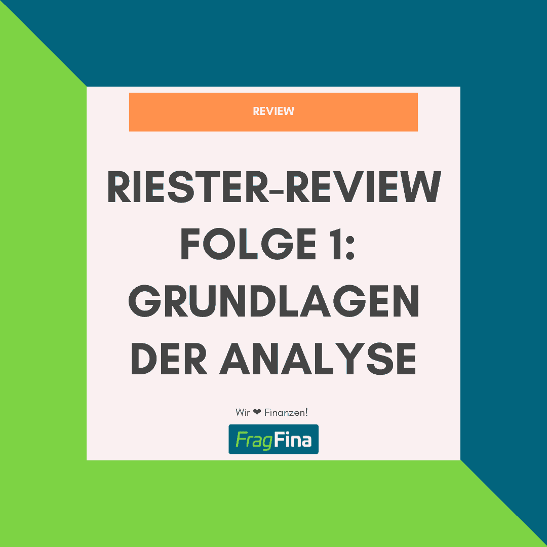 Riester Review Folge 1 Instagram