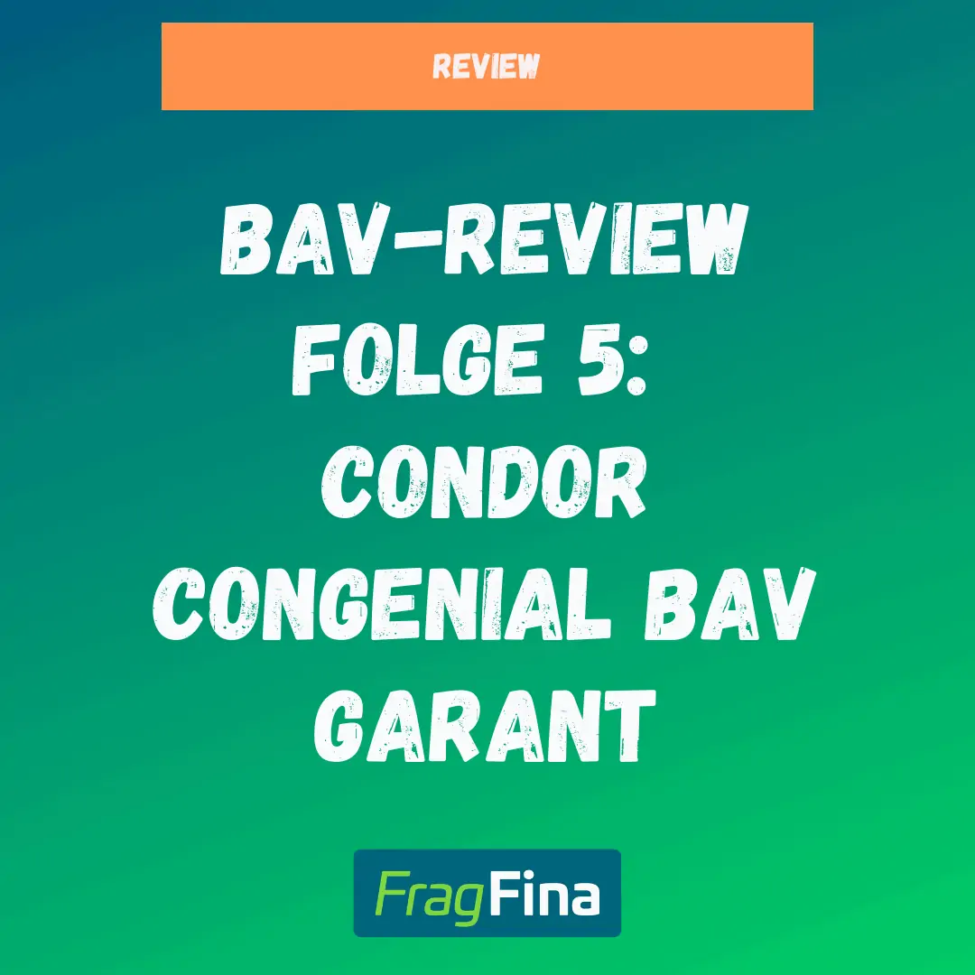 bAV Review Folge 5 Condor Congenial bAV Garant im Test