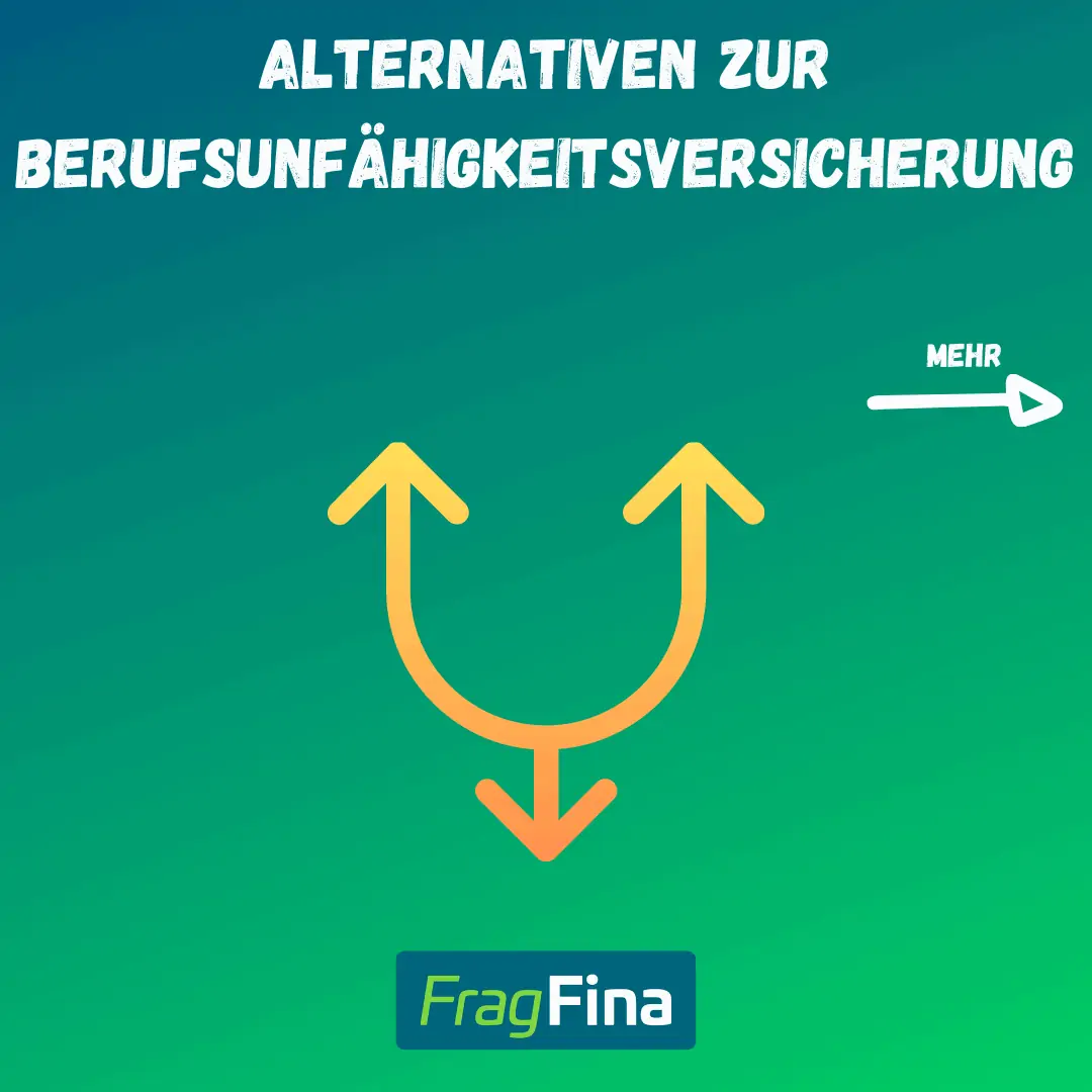 Alternativen zur Berufsunfähigkeitsversicherung