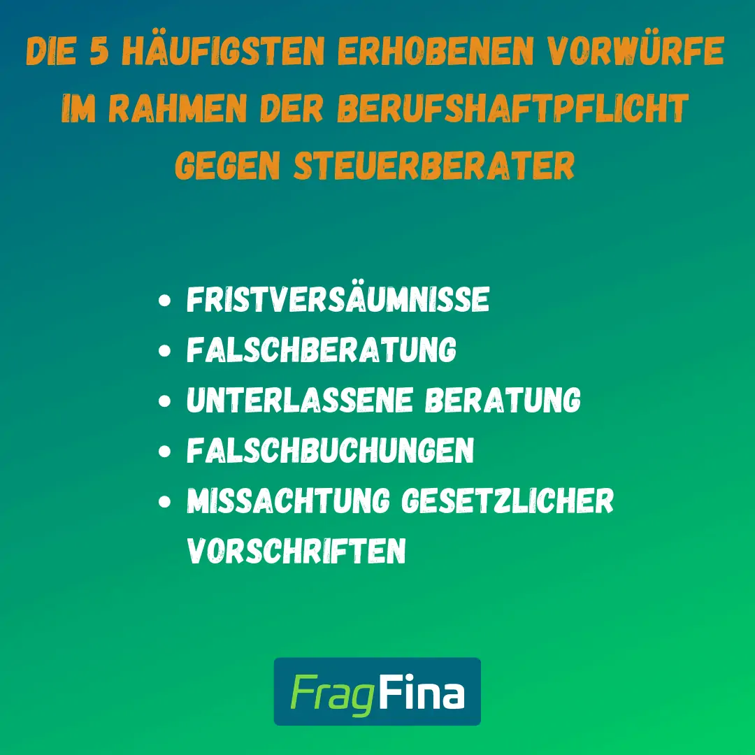 Berufshaftpflicht für Steuerberater - FragFina