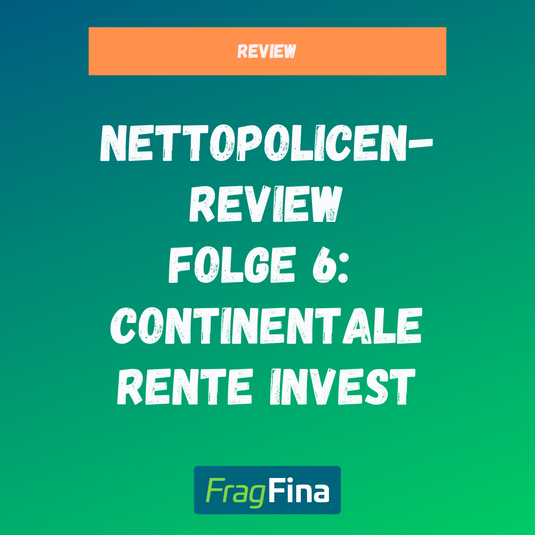 Nettopolice Continetale Rente Invest im test Instagram