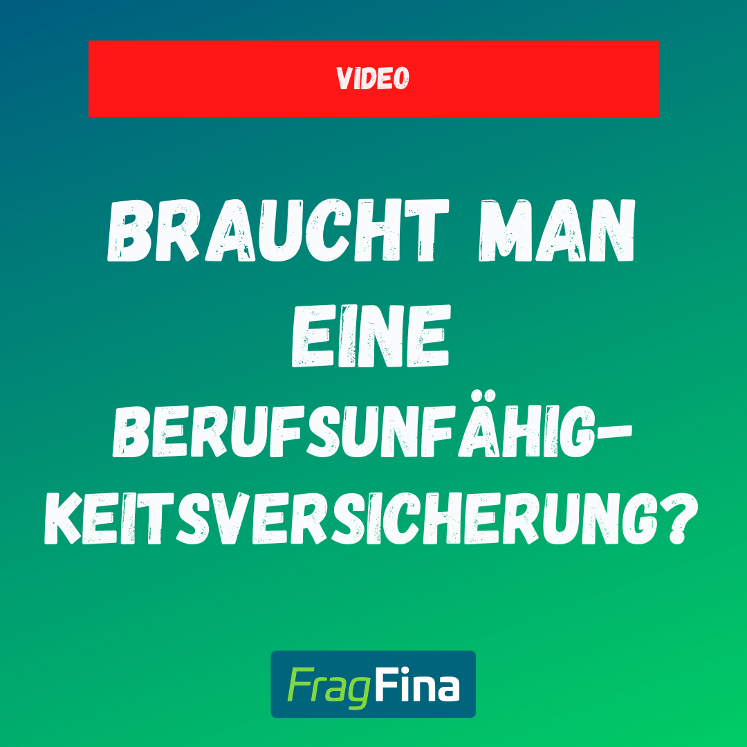 Braucht man eine Berufsunfähigkeitsversicherung - Instagram