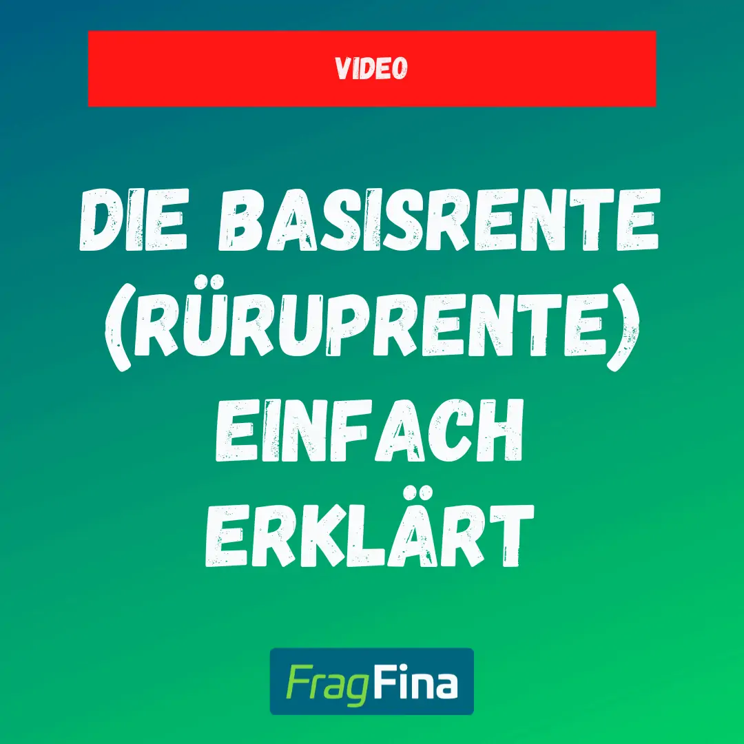 Die Basisrente einfach erklärt