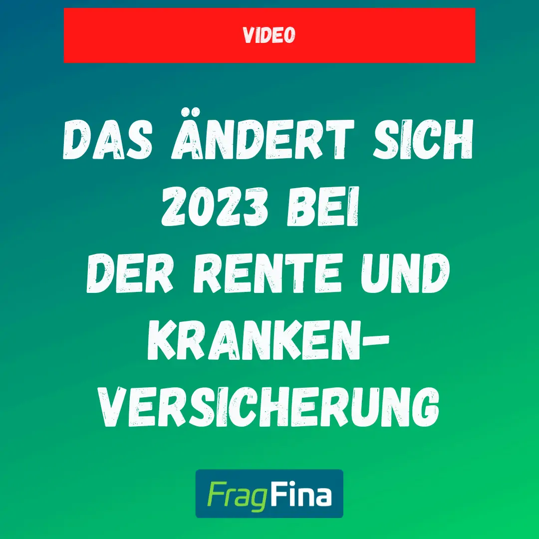 Das ändert sich 2023 bei der Rente und Krankenversicherung Instagram