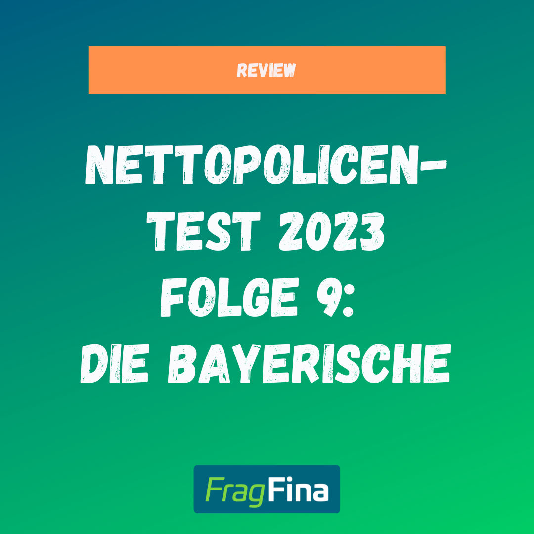 Nettopolicen Test 2023 Die Bayerische