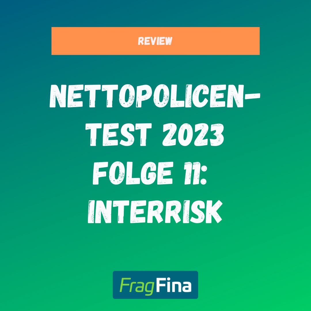 Nettopolicen Test 2023 InterRisk Insta