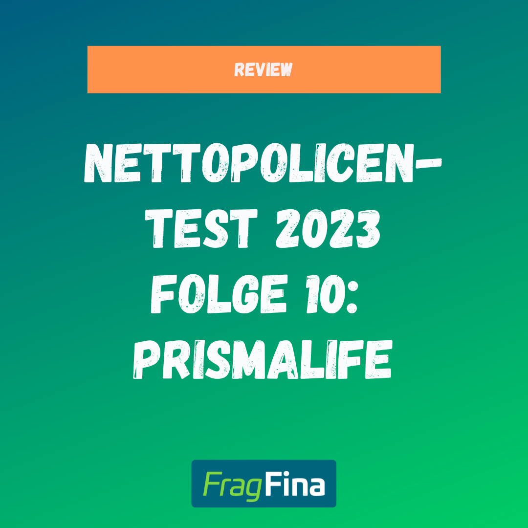 Nettopolicen Test 2023 PrismaLife