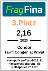 Ergebnis Nettopolice Condor