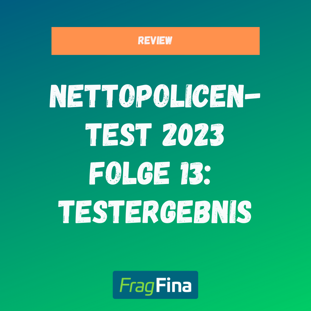 Nettopolicen Test 2023 Testergebnis