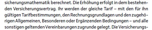 Beispiel Dynamikanpassung