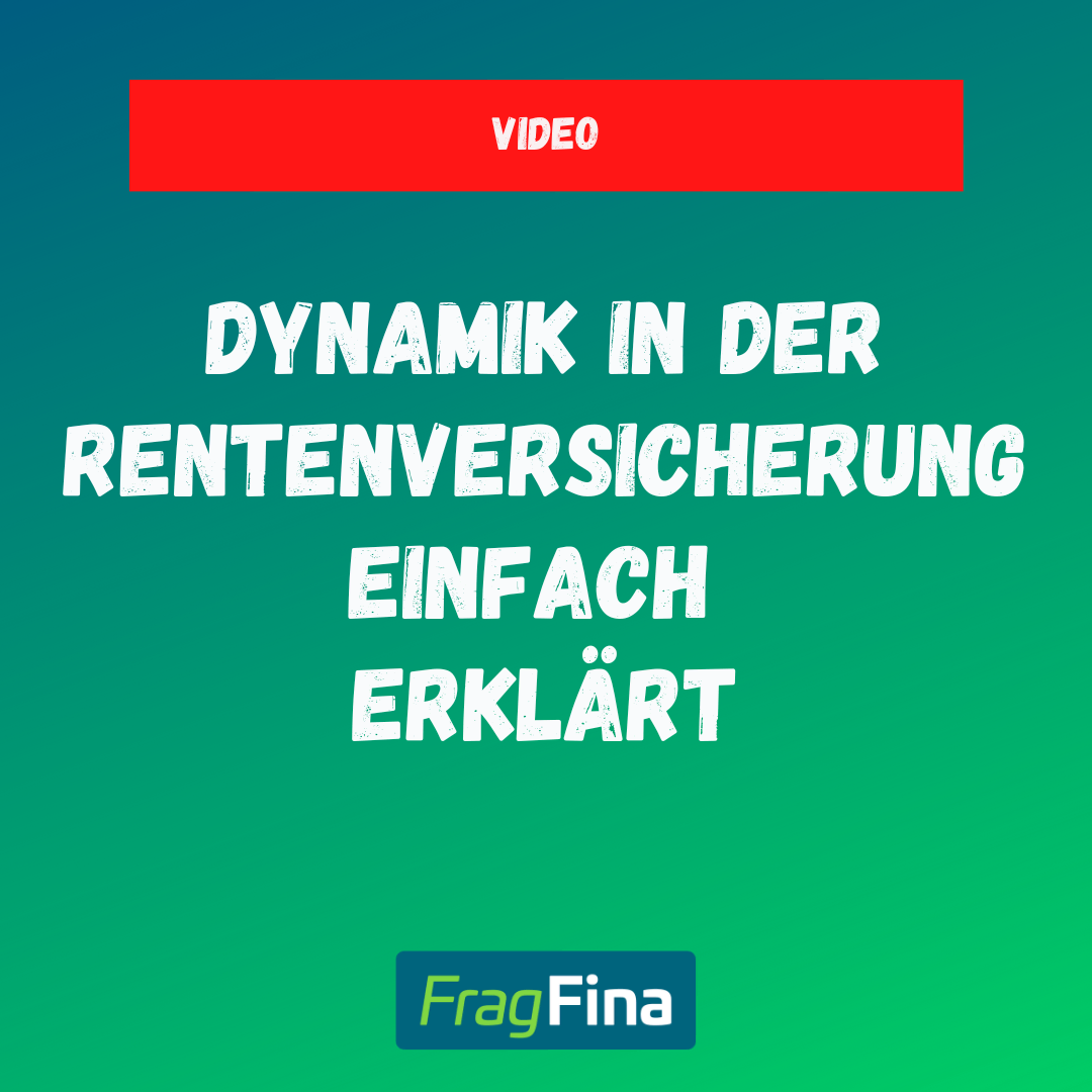 Dynamik Rentenverischerung