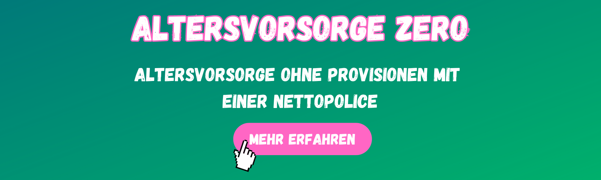 Altersvorsorge ohne Provision mit einer Nettopolice