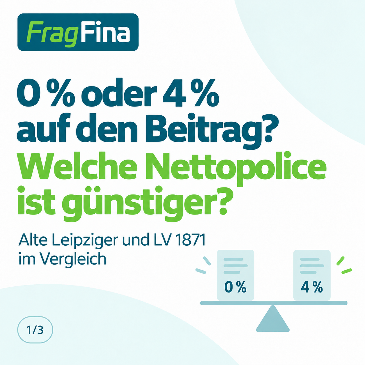 Alte Leipziger und LV 1871 im Kostenvergleich